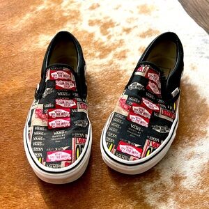 Vans Kids Slip On Shoes Size 5